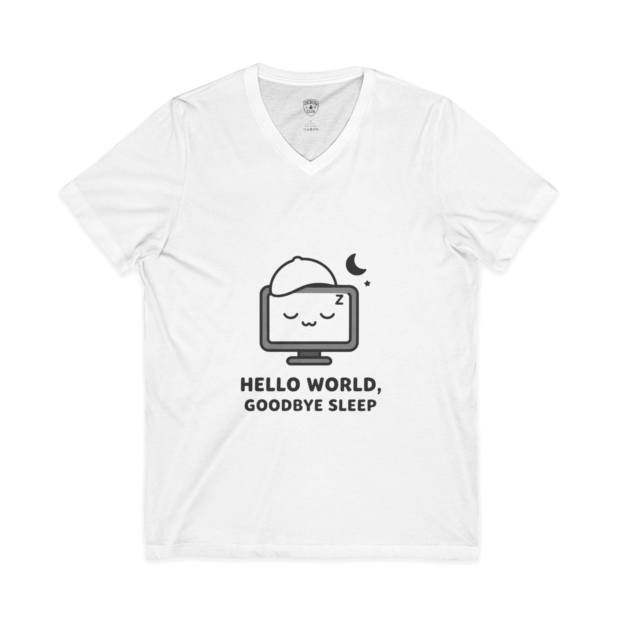 Goodbye Sleep Pajama Tee — Debug Club