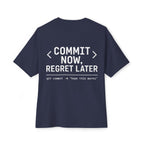 Commit Now Regret Later Oversize Tee — Debug Club