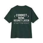Commit Now Regret Later Oversize Tee — Debug Club